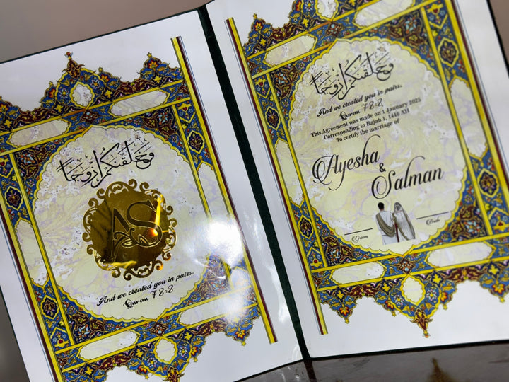 Nikkah Booklet | GREEN